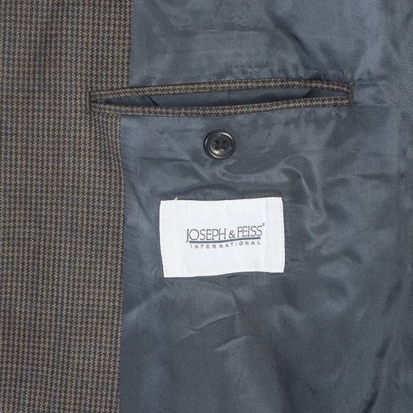 Joseph & Feiss Men's Coat Blazer Gray 44R - Picture 10 of 11